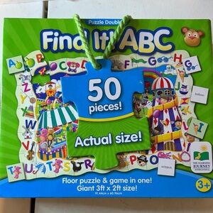 Find It! ABC Puzzle - The Learning Journey | EUC | Age 3+